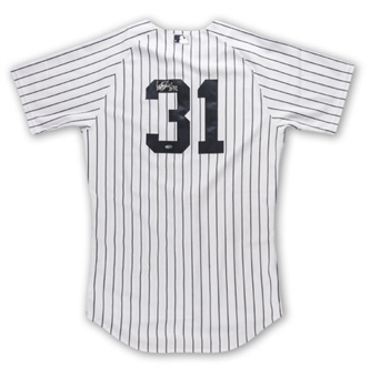 2013 Ichiro Suzuki New York Yankees Game Worn and Signed Home Jersey (MLB AUTH)